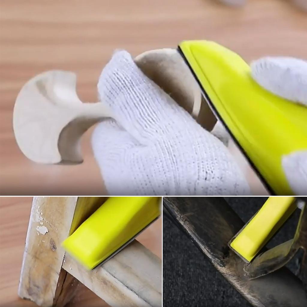 Набор из 171 наждачной бумаги для шлифования пальцев для небольших проектов, идеально подходит для поделок и полировки 30x93 мм