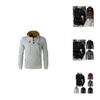 Men's Winter Cowl Neck Hooded Sweatshirt Coat Jacket For Ultimate Comfort And Style