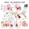 PHOENIXY 3Colors Acrylic Nail Kit 36W UV LED Nail Lamp With Nail Glitter Acrylic Powder Liquid Nail Extension Gel False Nail Tips Manicure Set