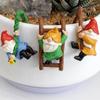 Mini Cute Dwarf Figurines Fairy Garden Elf Tree Climbing Gnomes Sculpture Flowerpot Decorations For Outdoor Garden Lawn Decor