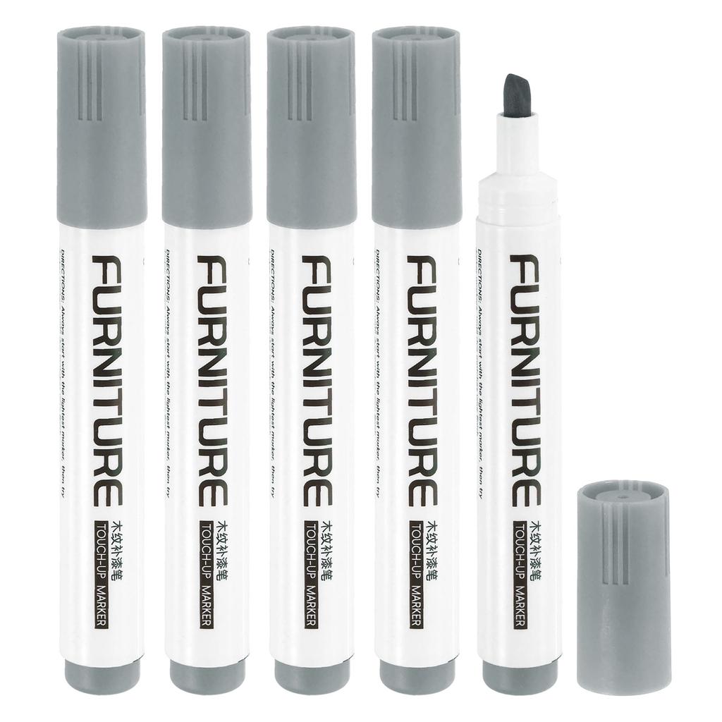 3/5Pcs Furniture Repair Kit Patch Paint Pens Wood Furniture Markers Touch Up Wood Filler Sticks for Scratches Wooden Floor Table