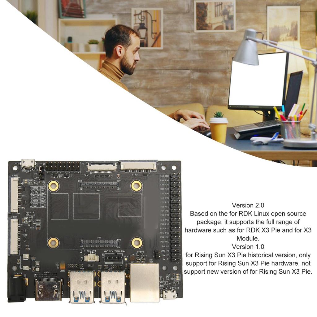RDK X3 MD carrier поддерживает несколько несколько простых для версии и платы, устройств, интерфейсов, использования, 1.0 2.0