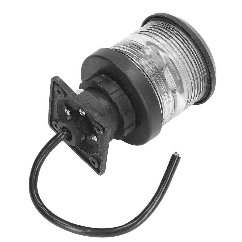 Белый светодиодный якорный фонарь, всесторонний навигационный фонарь для морского катера, водонепроницаемый, видимость 2NM, IP56