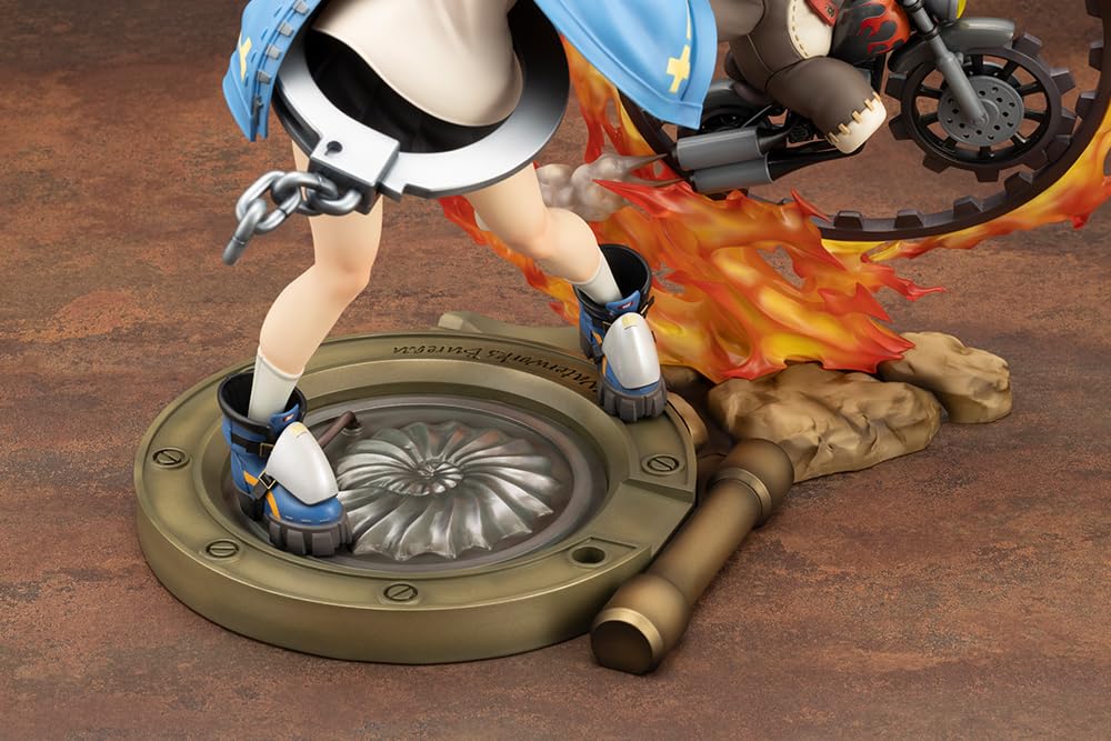 KOTOBUKIYA GUILTY GEAR Бриджит с Return of Kill Machine масштабная ПВХ окрашенная готовая фигурка -STRIVE- 1/7