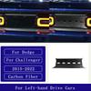 For Dodge Challenger SRT SXT 2015-2025 Carbon Fiber Rear Trunk Tailgate Logo Panel Car Accessories Exterior Decorative Stickers O444