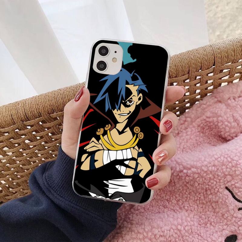 Чехол Tengen Toppa Gurren Lagann для iPhone 11 12 13 mini pro XS MAX 8 7 6 6S Plus X 5S SE 2020 XR