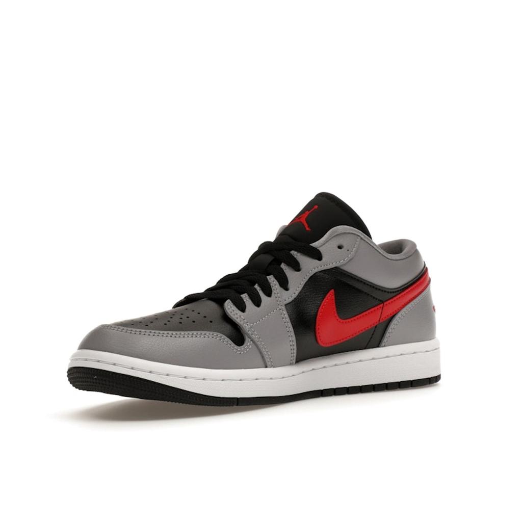 Air Jordan 1 Low Cement Fire Red женские кроссовки Серо-цементно-серый черный FZ4183-002