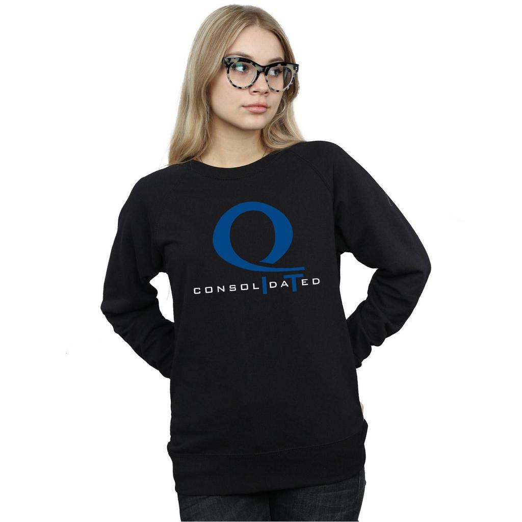 DC Comics Womens/Ladies Arrow Queen Consolidated Logo Sweatshirt