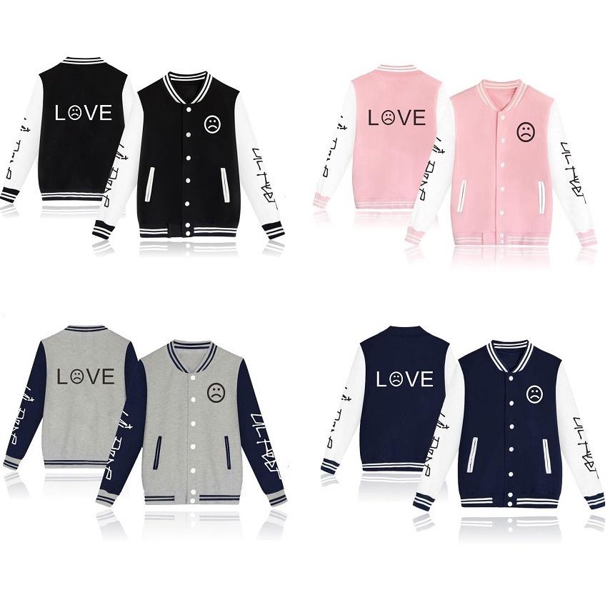 Love Pullover Sweatshirt Hip Hop Sad Face Women Men Rapper New Hoodies