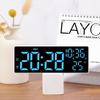 Temperature Alarm Clocks Date Display Table Clock New Digital LED Clocks  for Bedroom