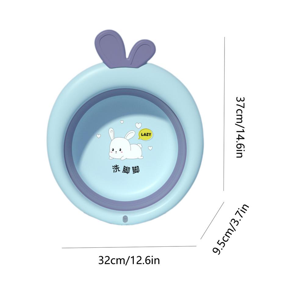 1 шт. мультяшный силиконовый складной умывальник для путешествий переносной умывальник складное ведро для домашней ванной умывальник подвесные раковины