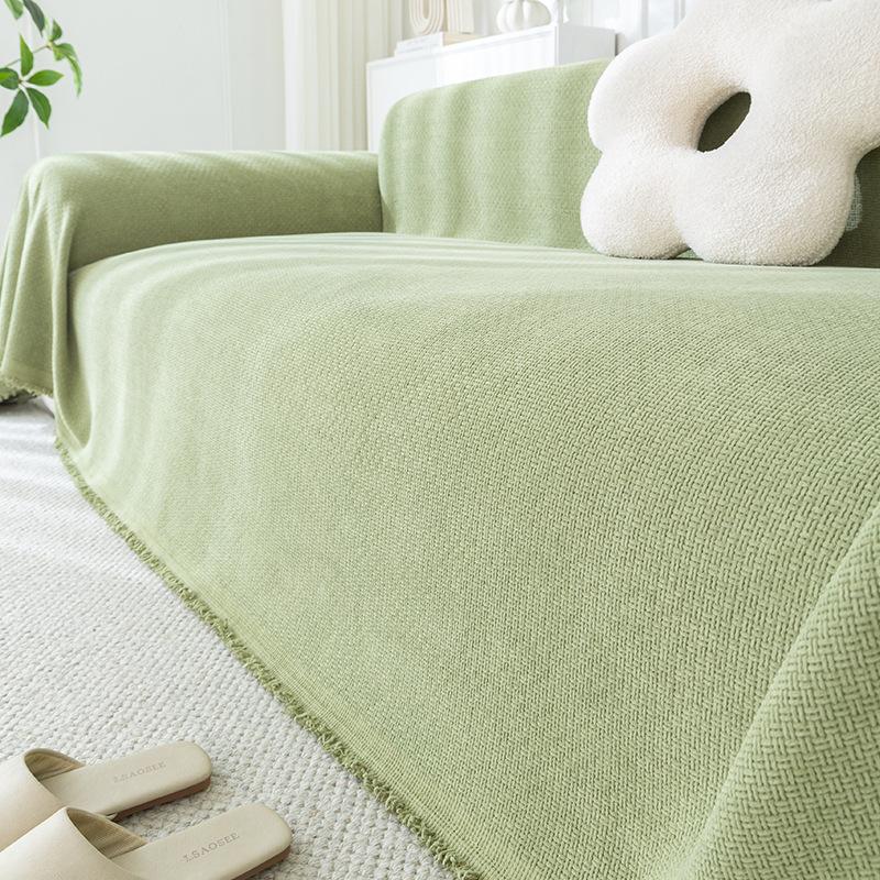 Новый универсальный чехол для дивана из синели Four Seasons, чехол для дивана, универсальный чехол для дивана, универсальная нескользящая подушка