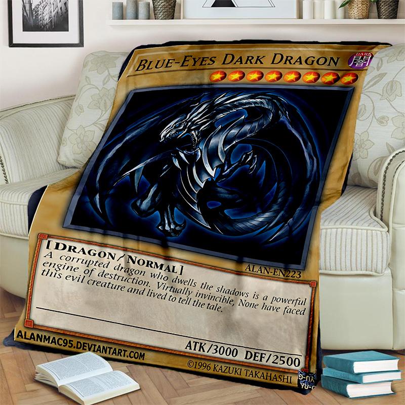 Yu-Gi-Oh MONSTER CARD одеяло с рисунком аниме, мягкое одеяло для дома, спальни, кровати, дивана, пикника, путешествия, офиса, одеяло, детское одеяло