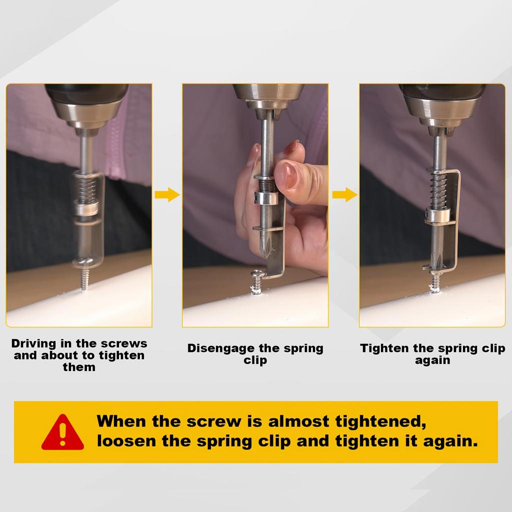 Подпружиненный держатель винтов Бита износостойкая Защита от падения Бита для отвертки Универсальный инструмент для удержания винтов для электриков механиков