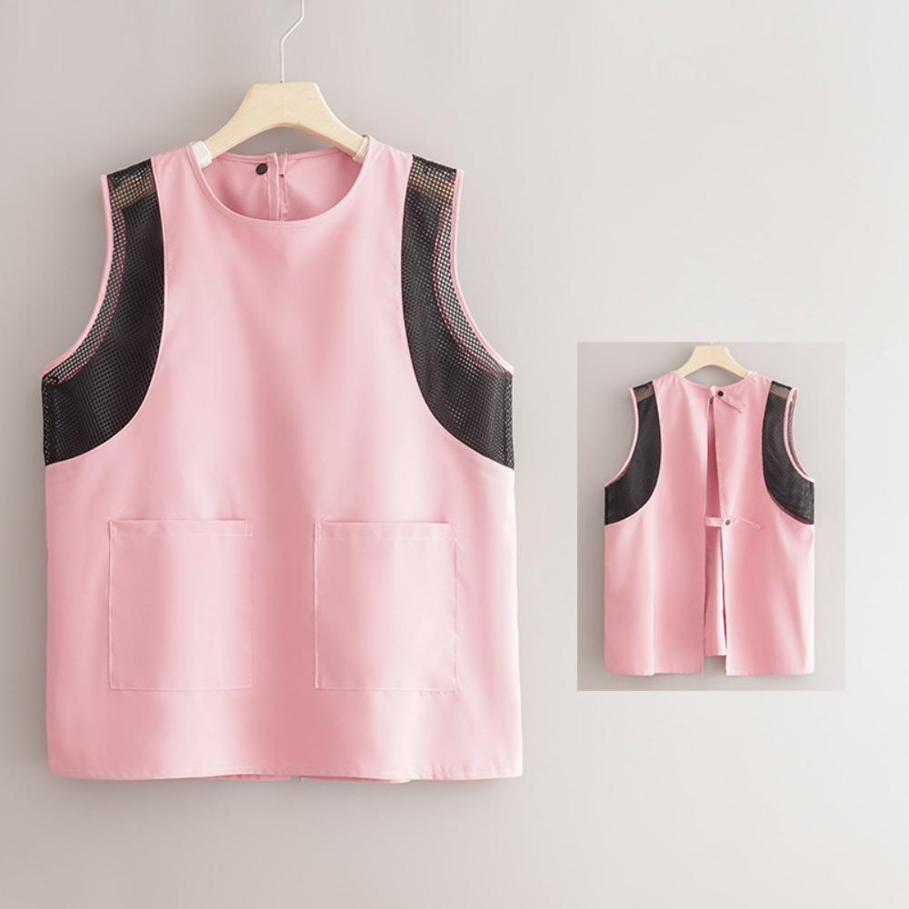 Прочный водонепроницаемый фартук с защитой от масла Модный стиль Удобный дышащий фартук Регулируемый с карманами Фартук для выпечки Ресторан