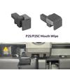 1/2/4Set Silicone Brush Nozzles Wiper Mounted Scrubbers Print Head Cleaner Printer Head Wiping For P2S 3D Printer