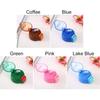 2pcs Universal Replacement with Straw Water Bottle Children Cup Lid Mug Cover Silicone Tumbler Lids