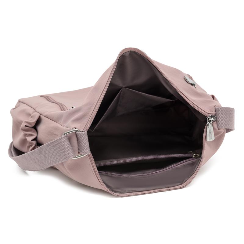 Нейлоновая сумка большой вместимости Женская на плечо через плечо Легкая сумка-тоут для поездок