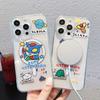 Cute Cartoon Magsafe Wirless Charging Soft TPU Phone Case for iPhone 14 Plus 13 12 11 Pro Max Anti-Knock Shockproof Back Cover