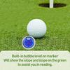 1/5 шт. маркер для мяча для гольфа с круглым колпачком, зажим для метки с функцией уровня, магнитный маркер для мяча для гольфа, зажим для шляпы, инструмент для разметки мяча для гольфа, аксессуары для гольфа