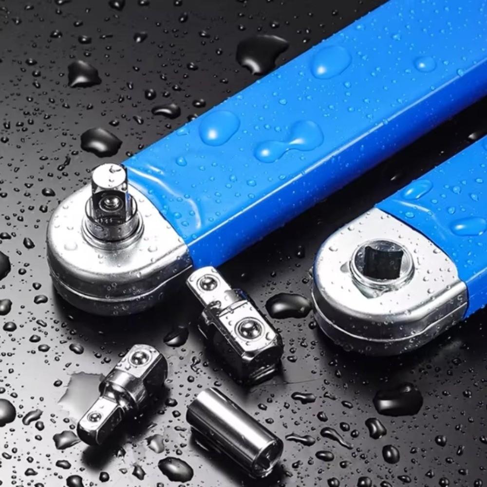 Professional Grade Offset Extension Wrench 4 Adapter Set Compact Extension Wrench DIY Repair