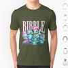 Футболка BibbleCollage 6XL Хлопок Крутая Футболка Один Биббл в День Держит Депрессию Подальше Биббл ФейриТопия Мем Фильмы ФейриТопия