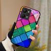 Роскошный Чехол из Закаленного Стекла Для Realme 15 5G RMX5106 RMX5105 Чехол для Телефона Полностью Защитный Ударопрочный Корпус Fundas Мультяшный Capa