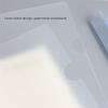 Frosted Hard Surface Folder Folder Resume Folder Test Paper Clip Plastic Pull Book Clip Can Clip 100-200 Pieces of Data Binder Clip Report Cover