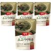 Yangban Beef Seaweed Soup, 460g, 4 Pieces, Korean Convenience Food