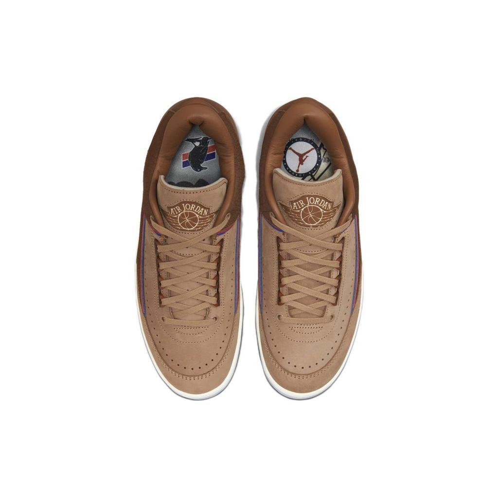 Два 18 низких кроссовок унисекс Air Jordan 2 Retro Tan Rocky-Tan British-Tan DV7129-222
