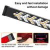 Fall Warning Signal Driving Light Strip Strobe Brake Lights Running Tail Light Kit