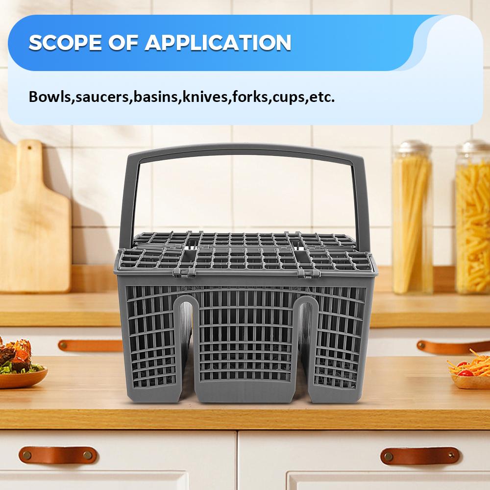 1PC Dishwasher Cutlery Basket for Bosch For Maytag For LG For Kitchenaid for Bosch for Kenmore Dishwasher Knifes Fork Storage Basket Cutlery Holder