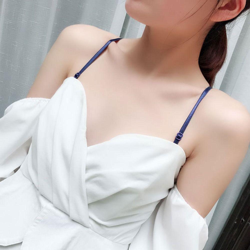 Summer Invisible Wedding Nylon Bra Accessories Women Bra Belt Shoulder Strap Brassiere Straps