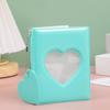 3-inch Photo Album Album Love Hollow Photocard Holder with Heart Pendant Cards Collect Book Album