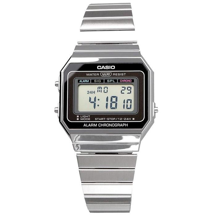Casio Стандартные цифровые часы A700W-1A