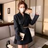 Black Suit Jacket for Women, Spring and Autumn New Korean Version, Small, Niche, Small Suit