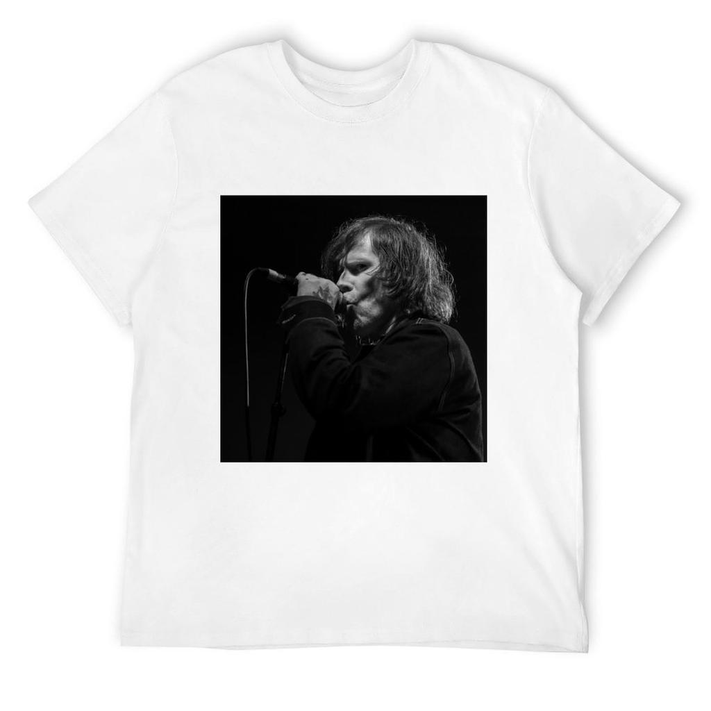 Футболка Mark Lanegan с коротким рукавом, футболка в стиле аниме, тяжелая футболка для мужчин