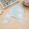 Beads Car Stock Three-Dimensional Embroidery Pair Of Flowers Lace Lace Sticker Flower Material Accessories Clothing Clothes Decorative Flower Pieces