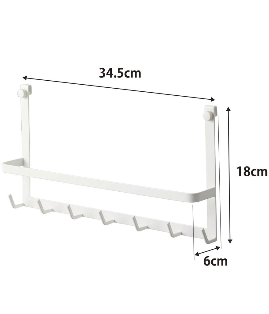 Yamazaki Крючок-планка для кухонной вытяжки, Белый, 2409