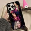 Чехол для мобильного телефона Avril Lavigne с матовой поверхностью для iPhone 17 16 15 14 13 12 11 Air Pro Max Plus Цветная обложка