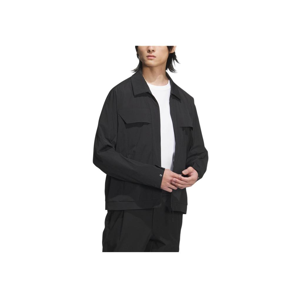 Adidas Wuji Series Comfort Sport Casual универсальная куртка для мужчин, черная JI8692