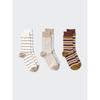 Uniqlo Socks 3p  Stripe 