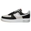 Air Force 1 07 LV8 Split - Черные мужские кроссовки Phantom Белые светло-серебристые FD2592-002
