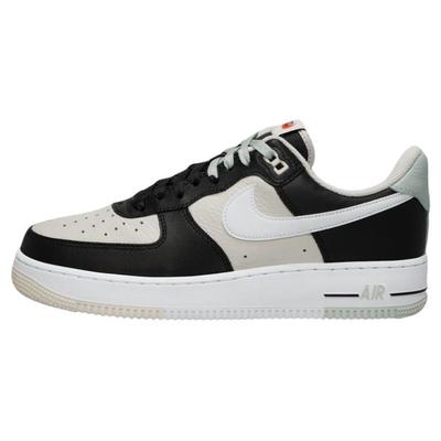 Air Force 1 07 LV8 Split - Черные мужские кроссовки Phantom Белые светло-серебристые FD2592-002