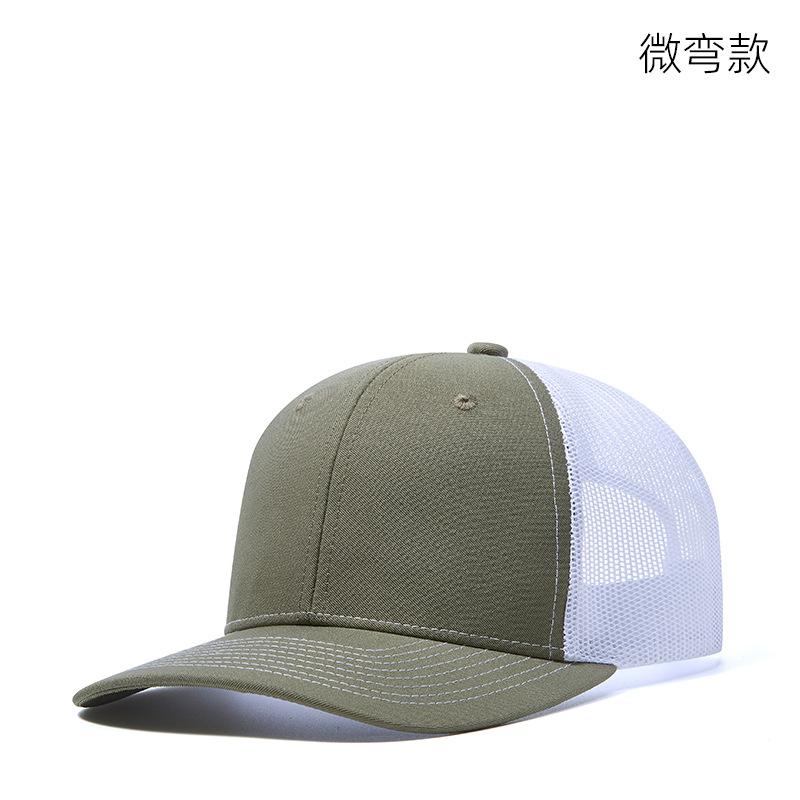 Custom Logo Animal Hunting Leather Patch Mesh Snapback Richardson 112 Trucker Hats Caps Duck Camo Trucker Hats