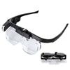 Repair Wearing USB Reading Glasses Magnifying Glass Headhold Magnifier Illuminated Magnifier