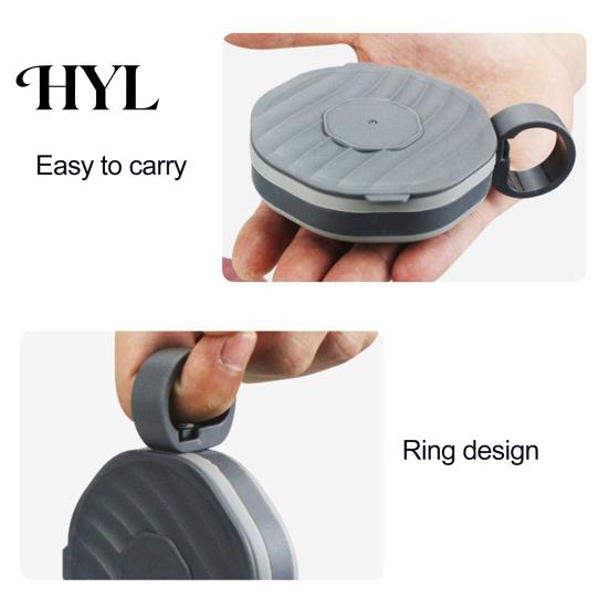 Portable Silicone Coffee Tumbler Collapsible Travel Cup for Hot Reusable Foldable And Cold Drinks To-Go Pocket Size Eco-friendly Mug