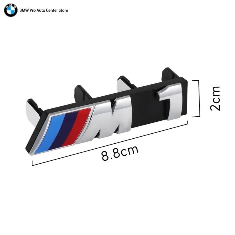3D ABS Car Front Grille Badge Emblem Buckle For BMW M Logo M2 M3 M4 M5 M6 F48 G01 E84 E83 F39 F10 F30 Car Styling Accessories drswk70