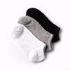 10 Pairs Women Socks Breathable Sports Socks Solid Color Boat Socks Comfortable Cotton Ankle Socks White Black