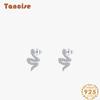 Танциз стерлингового серебра 925 пробы циркон серьги серьги-капли для женщин подарки на свадьбу